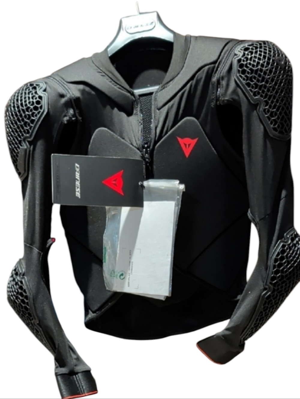 Dainese Rhyolite Safety Jacket Black Protective Women's Motorcycle Jacket